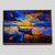 Quadro decorativo - Barco ao por do sol - loja online