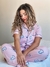 Pijama Alfaiataria de Frio em Malha Glow