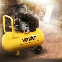 Motocompressor de ar, 8,0 pcm, 50 litros, 127 V~, MCV 50 VONDER - comprar online