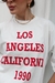 T-Shirt Oversized Los Angeles na internet