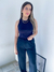 Cropped Canelado Regata - loja online