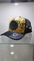 Gorra Inmato Animal Print Negra y Amarillo, Visera en terciopelo - comprar online