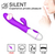 Vibrador Clitoriano Handheld Silicone, 30 Velocidades, Recarregável na internet