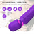 Vibrador e massageador sexual poderoso para clitóris, recarga USB - Discreta Sex Shop