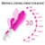 Vibrador Clitoriano Handheld Silicone, 30 Velocidades, Recarregável