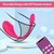 Vibrador sem fio para mulheres, Bluetooth, Ponto G, controle remoto APP - loja online