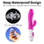 Vibrador Clitoriano Handheld Silicone, 30 Velocidades, Recarregável - Discreta Sex Shop