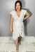 Vestido Manuela Off White - Moderna Sofisticada