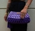 Bolsa Cluth Bella - Tons Roxo