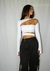 Cropped Clara - Branco - comprar online