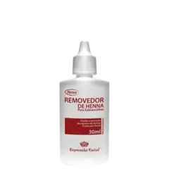 REMOVEDOR DE HENNA EXPRESSÃO FACIAL 30 ML