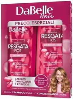 Kit DaBelle Hair Intense Resgata Fios Shampoo 250 ml + Condicionador 175ml