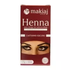 HENNA MAKIAJ - CASTANHO ESCURO