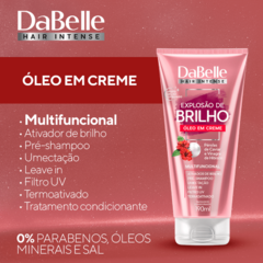 DaBelle Hair Intense Explosão de Brilho - Óleo em Creme 190ml - comprar online