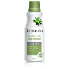 BEIRA ALTA REMOVEDOR ZERO ACETONA 90 ML ALOE VERA