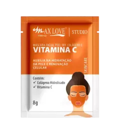 SACHÊ MÁSCARA MAX LOVE 8 G - VITAMINA C