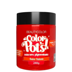 BeautyColor Pot's Ruivo Valente - Máscara Pigmentante 240g