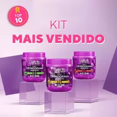 Kit DaBelle Hair Intense Meu Cronograma Perfeito - 3 Máscaras 400g - comprar online