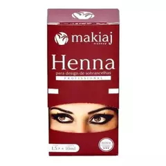 HENNA MAKIAJ - CASTANHO MÉDIO