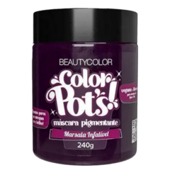 BeautyColor Color Pot's Marsala Infalível - Máscara Pigmentante 240g