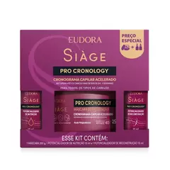 Kit Cronograma Capilar Acelerado Siàge Pro Cronology Síage Eudora - comprar online