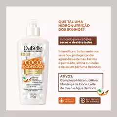 DaBelle Hair Intense Coco Poderoso- Creme de Pentear 270g - comprar online