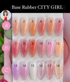 Base rubber City girl - Patry Insumos 