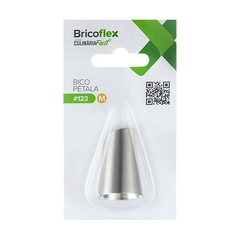 Bico de Confeitar Inox Médio Pétala #123 - comprar online