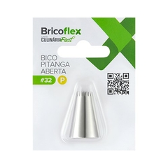 Bico de Confeitar Inox Pequeno Pitanga Aberta #32 - comprar online