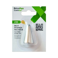 Bico de Confeitar Inox Pequeno Pitanga Especial #35 - comprar online