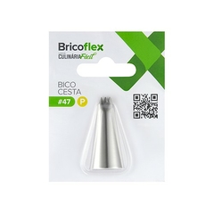 Bico de Confeitar Inox Pequeno Serra Cesta #47 - comprar online