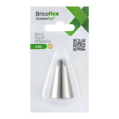 Bico de Confeitar Inox Médio Flor Pitanga #2D - comprar online