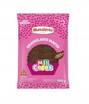 Granulado Macio Sabor Chocolate Mil Cores Mavalério