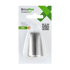 Bico de Confeitar Inox Grande Serra Cesta #1D - comprar online