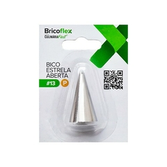 Bico de Confeitar Inox Pequeno Estrela Aberta #13 - comprar online