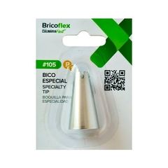 Bico de Confeitar Inox Pequeno Especial #105 - comprar online