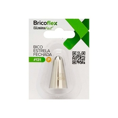 Bico de Confeitar Inox Pequeno Estrela Fechada #131 - comprar online