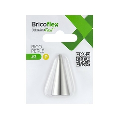 Bico de Confeitar Inox Pequeno Perlê #3 - comprar online