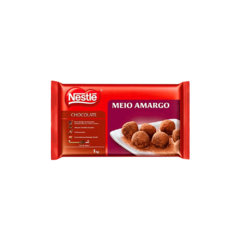 Barra Chocolate Meio Amargo Netlé 1 kg