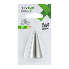 Bico de Confeitar Inox Médio Pitanga Aberta #18 - comprar online