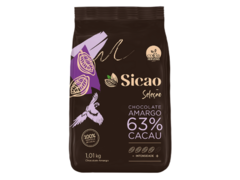 sicao - chocolate sicao - chocolate - chocolate amargo - 63% cacau - cacau - chocolate em gotas 