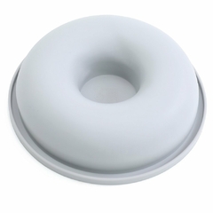 Forma De Silicone Redonda Donut Cinza - Allonsy