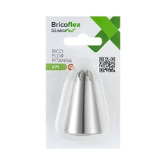 Bico de Confeitar Inox Grande Flor Pitanga #71 - comprar online