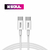 Soul - cable USB flat tipo c -tipo c