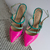 Sandalias Fucsia y verde - comprar online