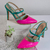 Sandalias Fucsia y verde en internet