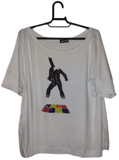 Camiseta Dance John Travolta Viscolycra White