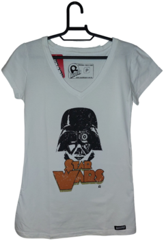 Camiseta Star Wars White Woman