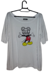 Camiseta MickeyHead Viscolycra White