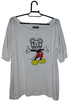 Camiseta MickeyHead Viscolycra White